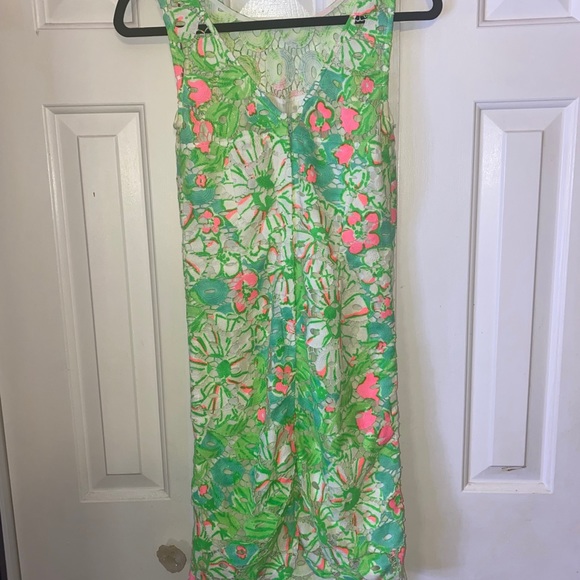 Lilly Pulitzer Rana SAND BAR Splish Lace Dress - Picture 4 of 6